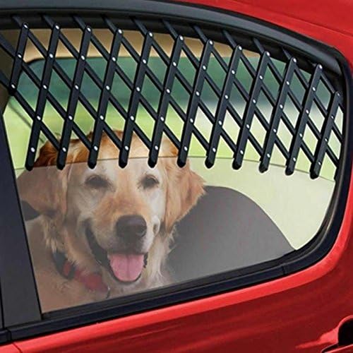 Grilaj de ventilatie universal pentru geamuri auto, Zola, pentru a transporta animalele in masina, din plastic, 117x6 cm, negru Grilaj de ventilatie universal pentru geamuri auto, Zola, pentru a transporta animalele in masina, din plastic, 117x6 cm, negru